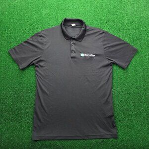Enterprise Rent-A-Car Polo Shirt Mens Medium Black Employee Uniform Work Wear